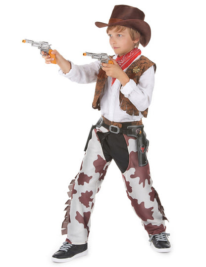 Déguisement de famille de cowboys