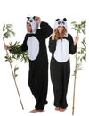 Felnőtt pár panda jelmez