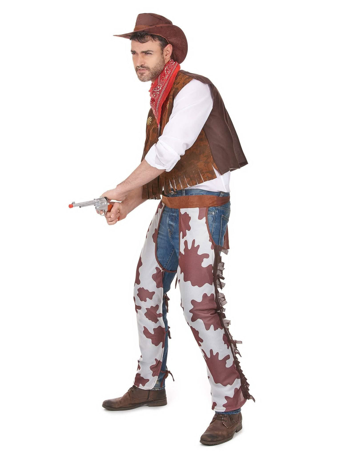 cowboy apa / fiú páros jelmez