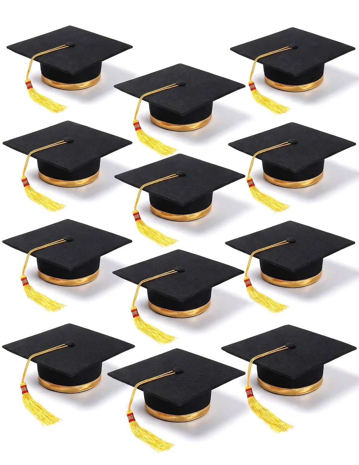 12 felnőtt diplomakalap