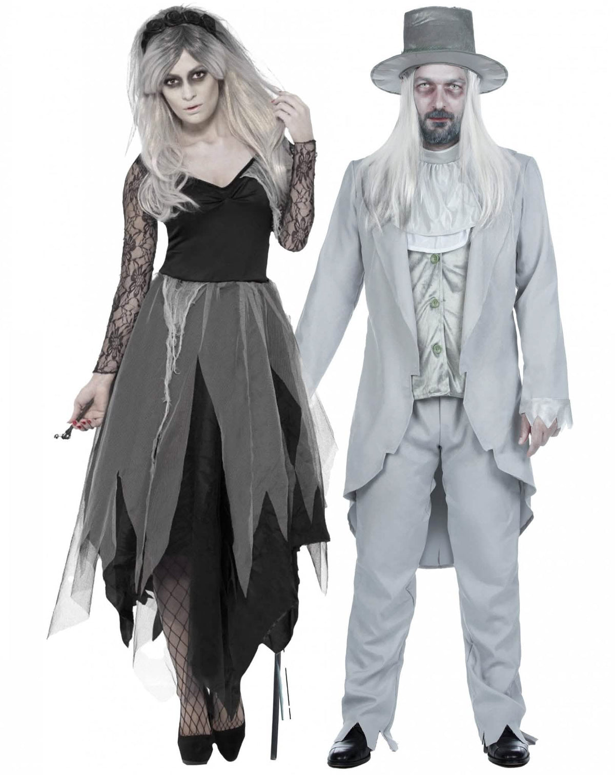 Halloween-i házaspár szellem páros jelmez Felnőtt