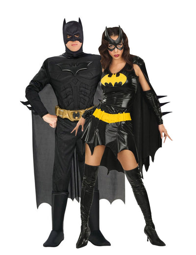 Batgirl és Batman páros jelmez