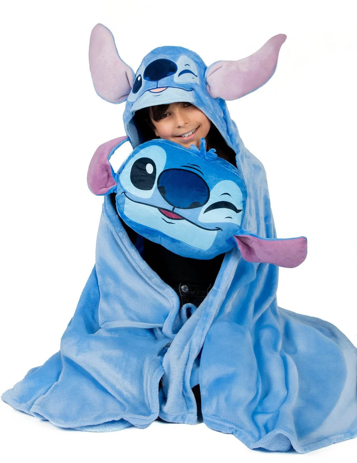 Stitch™ polár takaró és párna készlet