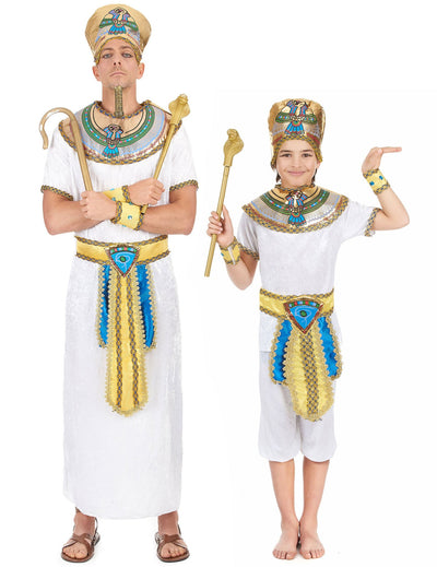 egyiptomi apa és fia páros jelmez