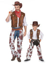 cowboy apa / fiú páros jelmez