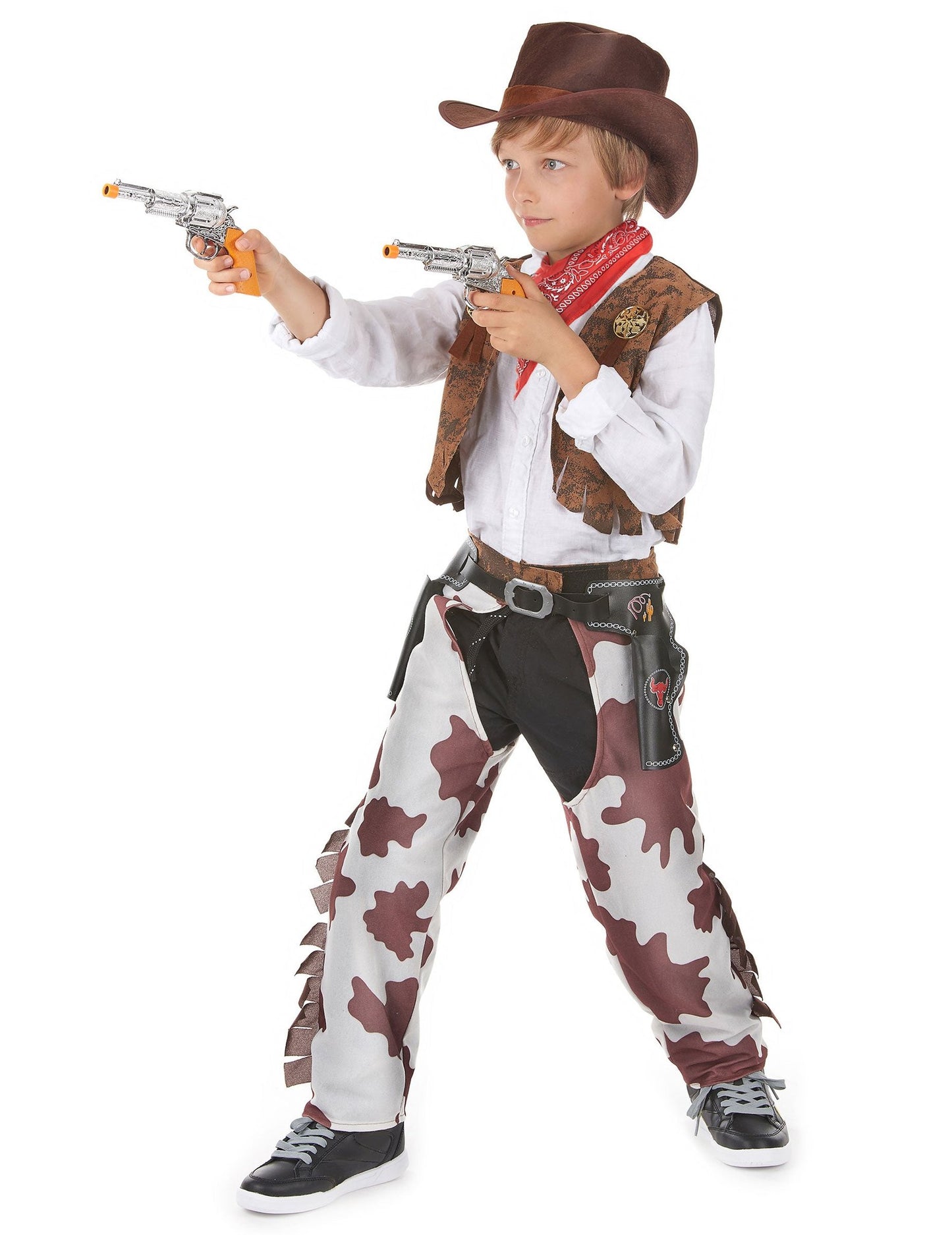 Déguisement de couple cowboy père / fils