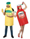 Felnőtt majonéz és ketchup páros jelmez