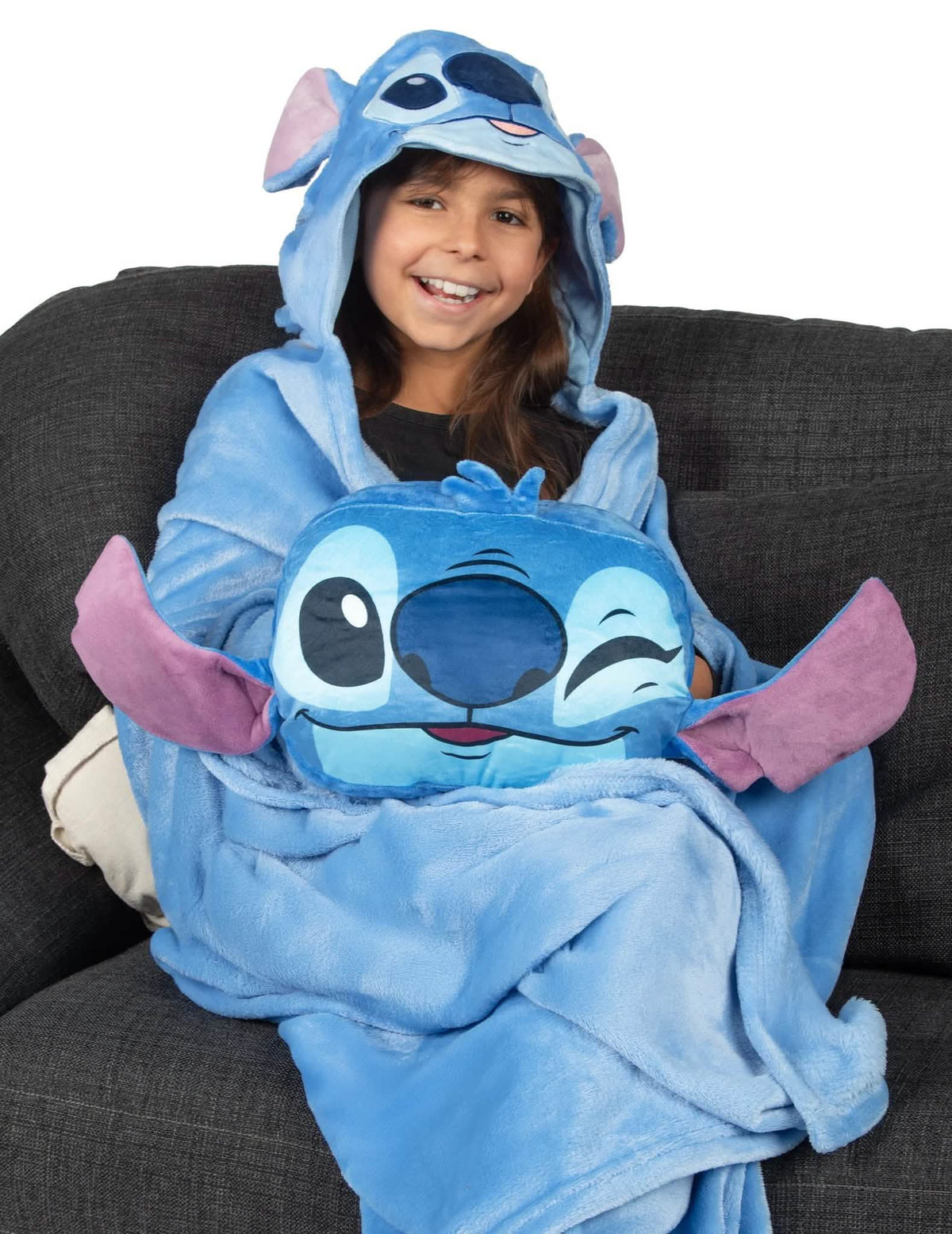 Stitch™ polár takaró és párna készlet