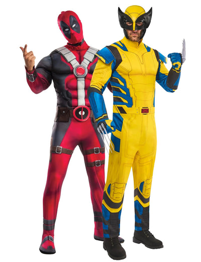 Deadpool™ és Wolverine™ felnőtt páros jelmez