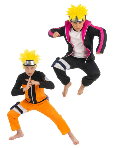Naruto™ és Boruto™ gyerek páros jelmez