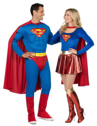 Superman és Supergirl™ páros jelmez