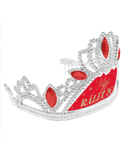 Bosszús hölgy kiegészítői: sál és tiara