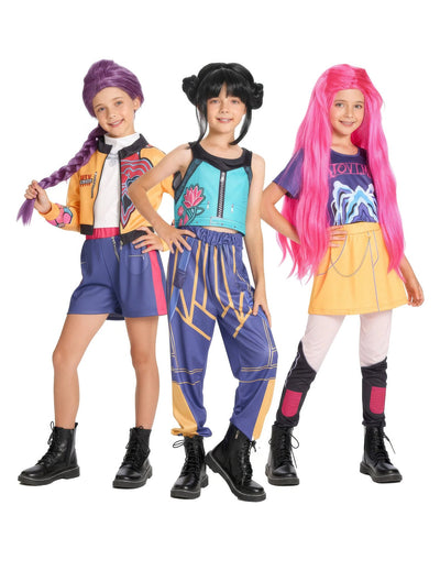 Kpop démonvadász csoport jelmeze gyerekeknek