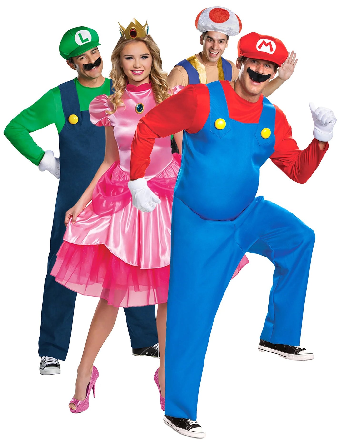 Nintendo Mario™ felnőtt csoportjelmez