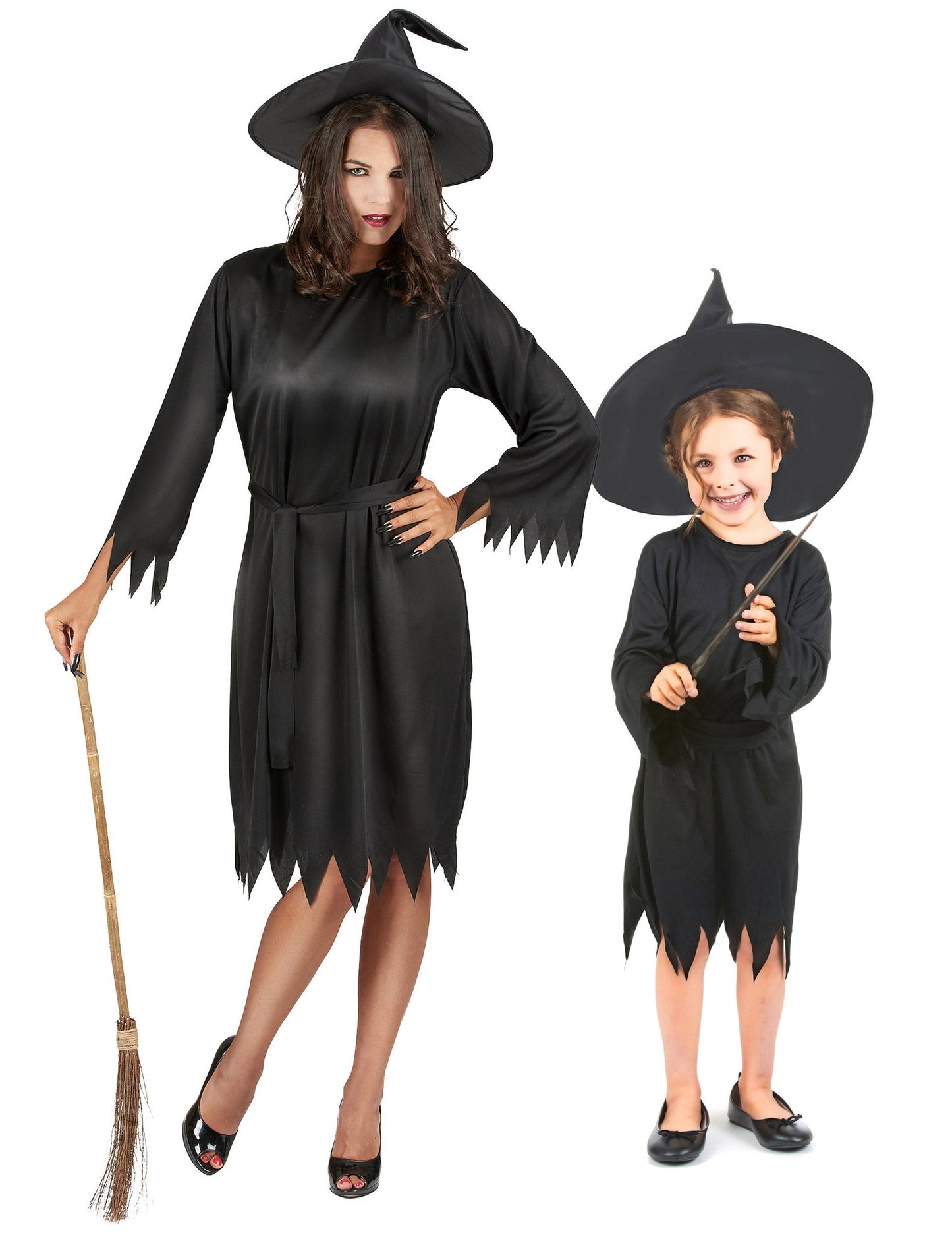 Boszorkány párjelmez Halloween anya-lánya
