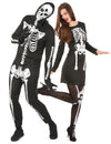 Felnőtt Halloween párjelmez csontvázaknak