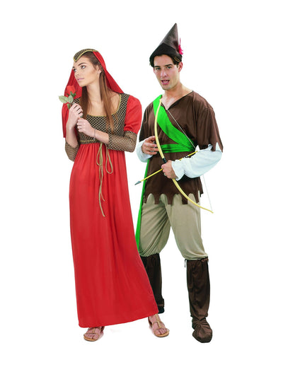 Hercegnő és Robin Hood páros jelmez