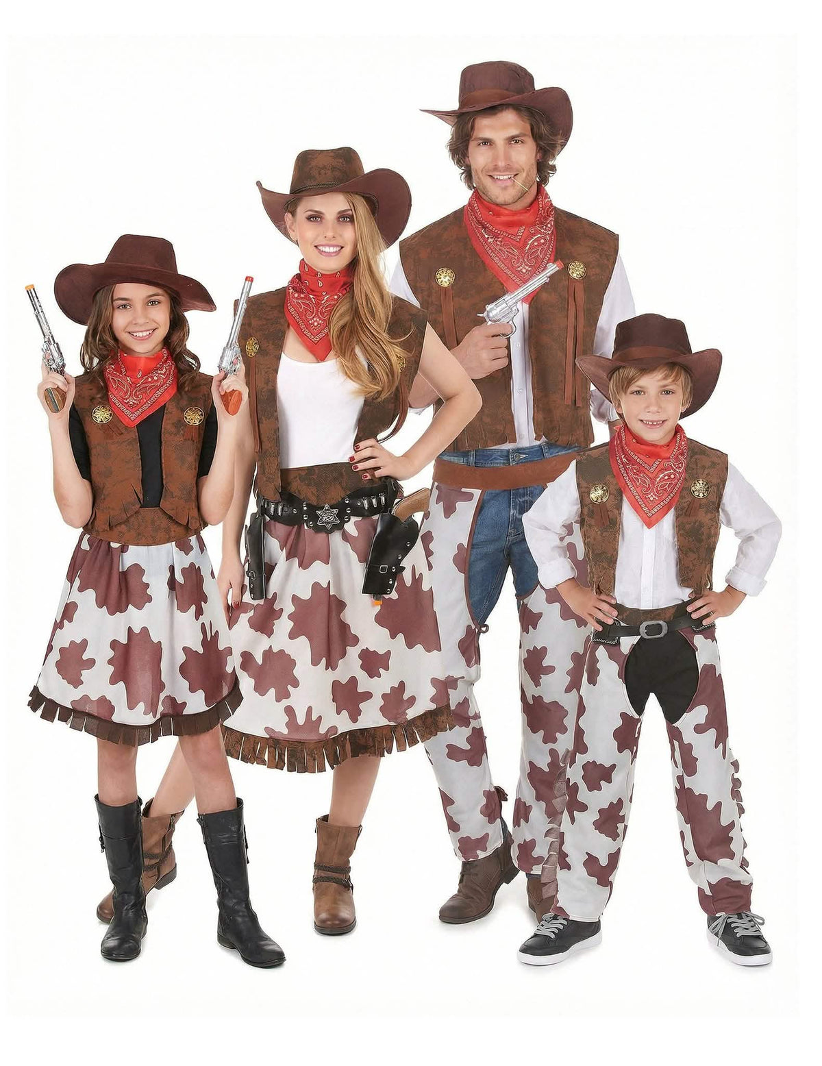 Cowboy családi jelmez
