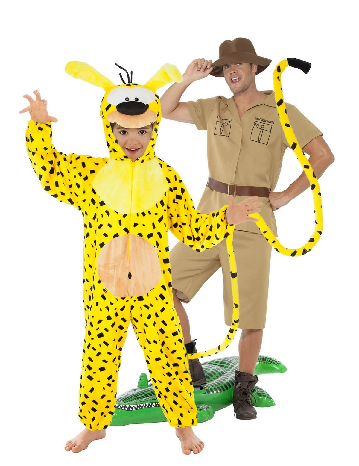 Marsupilami™ és Felfedező páros jelmez szülő és gyermek számára