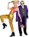 Harley Quinn Birds of Prey™ és Joker The Dark Knight™ páros jelmez felnőtt Halloweenre