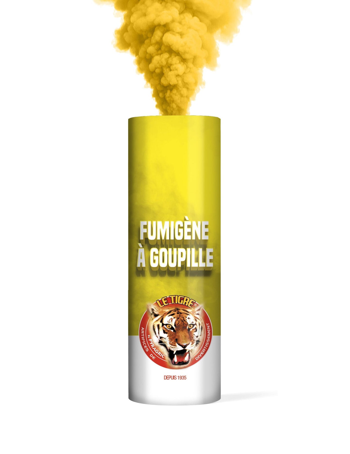 5 fumigènes à goupille multicolores 1 min