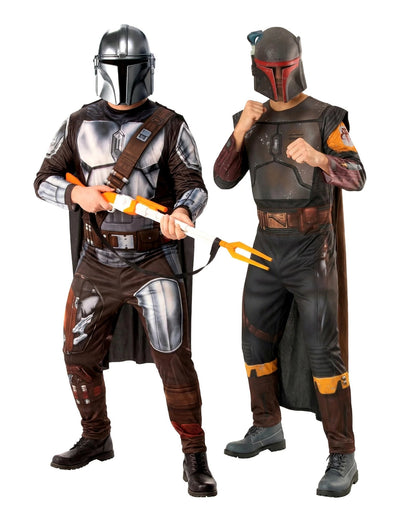 Déguisement de couple The Mandalorian et Boba Fett Star Wars™ adulte