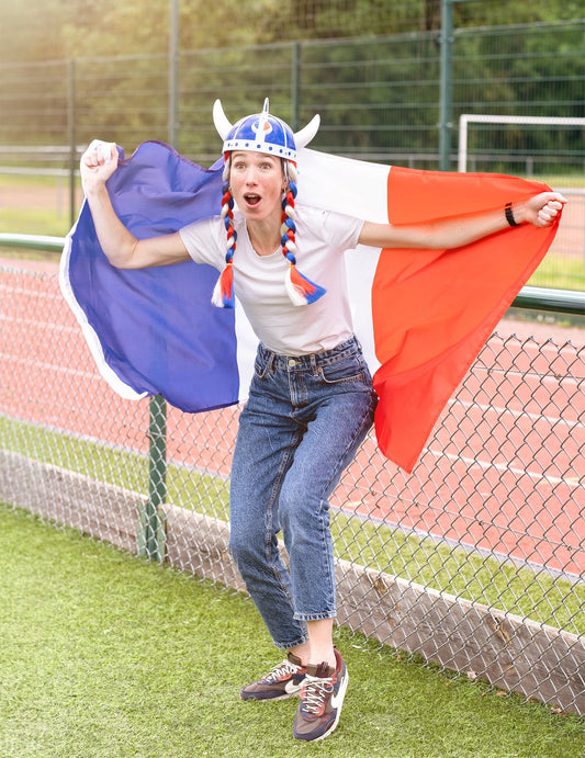 Dekoráció szett francia szurkolói szobahoz
