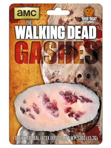 The Walking Dead Véres Seb Latex Applikáció Licencelt Termék bézs-piros 