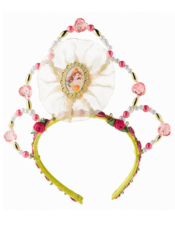 Sárga és rózsaszín Disney™ Tiare Belle lányoknak gyöngyökkel