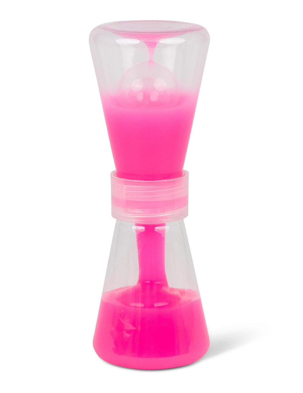 Coloris rose du sablier slime fluide