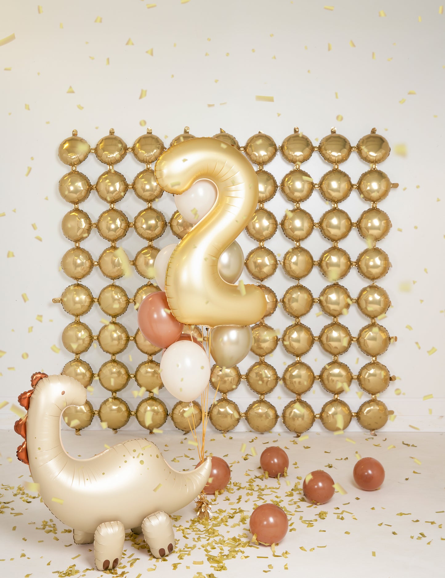 Kétoldalas alumínium lufi dekoráció 78 x 107 cm 