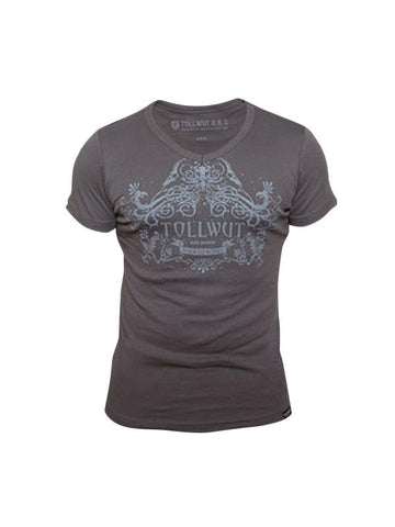 Tollwut Street Wear póló 'BLISS' barna 