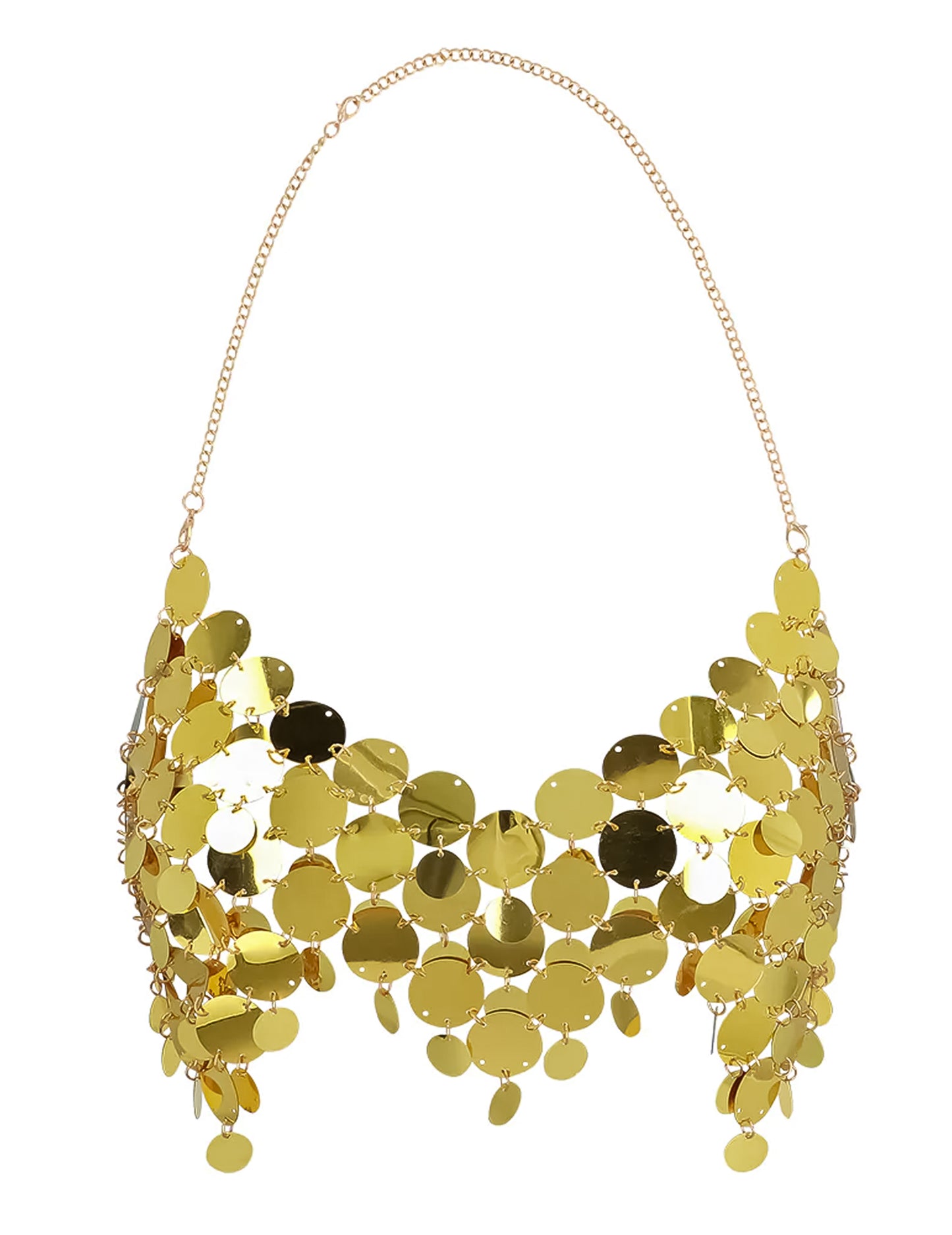 Nagy arany flitteres fesztivál felső felnőtteknek 