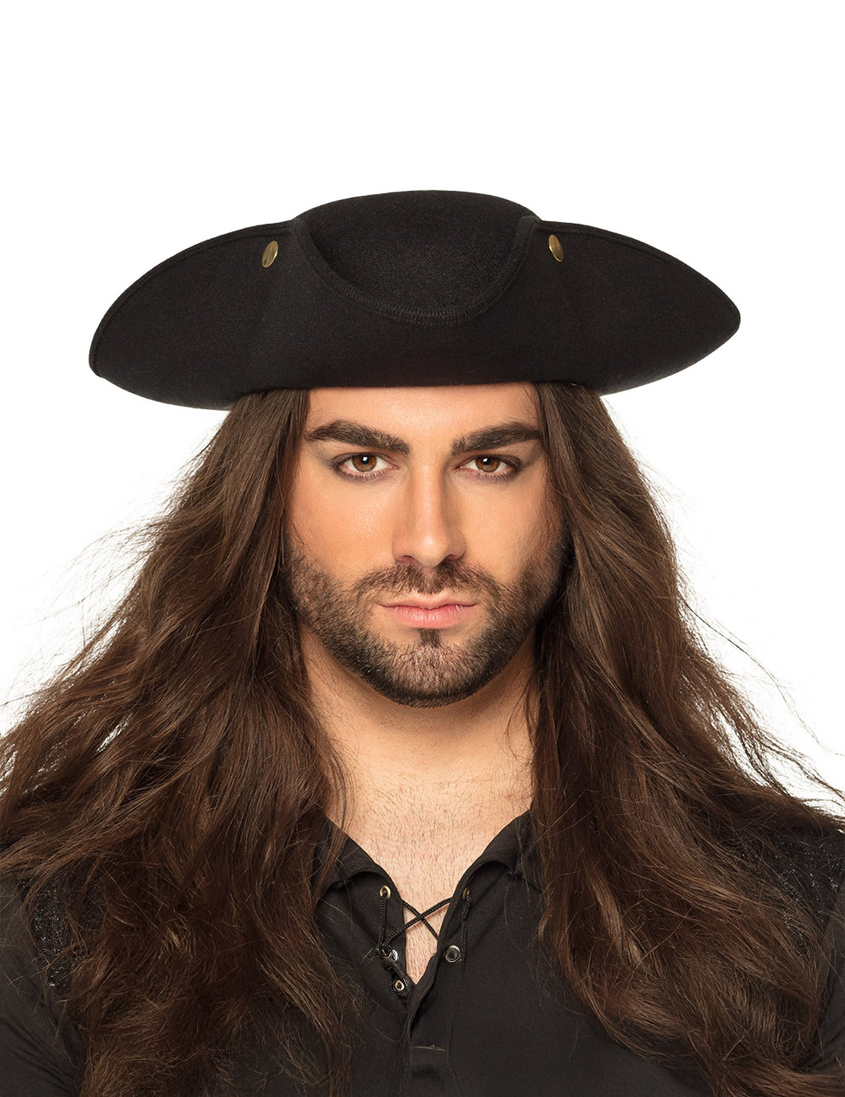 Tricorne pour adulte noir