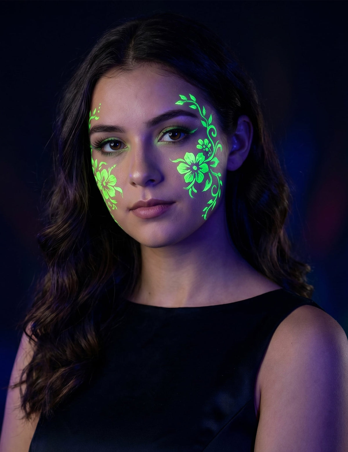 UV zöld neon sminkcső