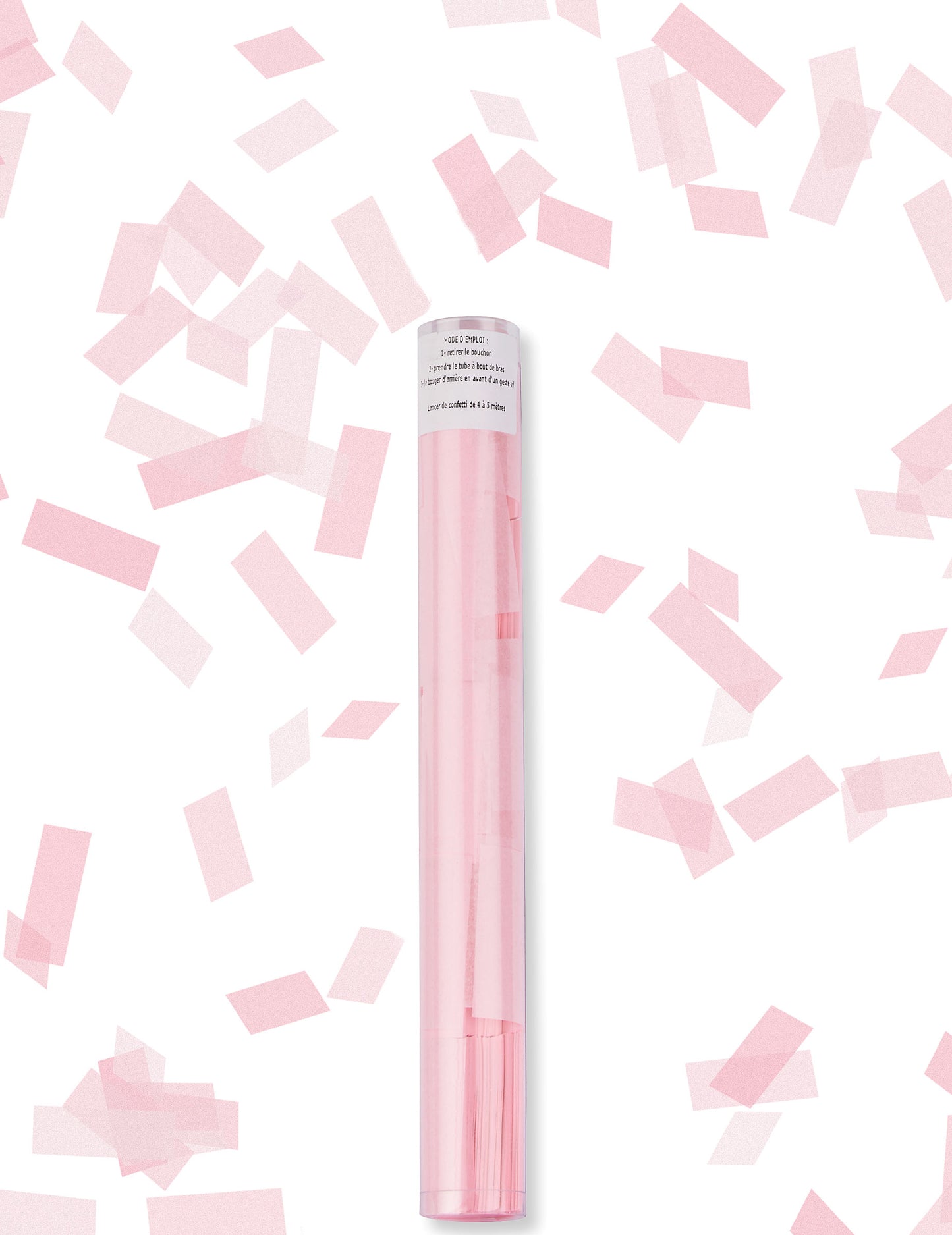 Cső téglalap Cristent Pink 27 cm