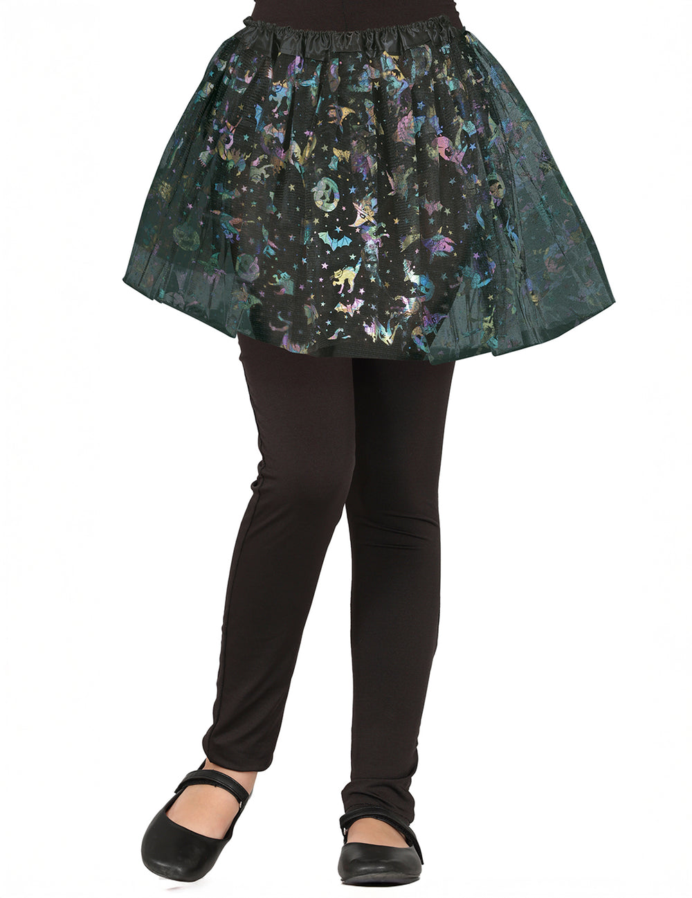 Tutu à motifs Halloween pour fille multicolores