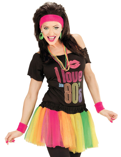 Fluo multolor tutu rövid nők
