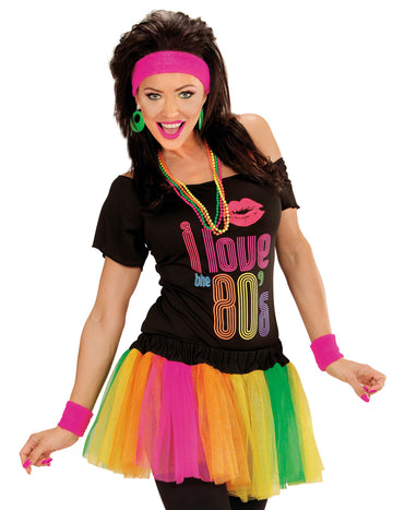 Fluo multolor tutu rövid nők