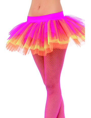 Fluo multolor tutu a női balerinából