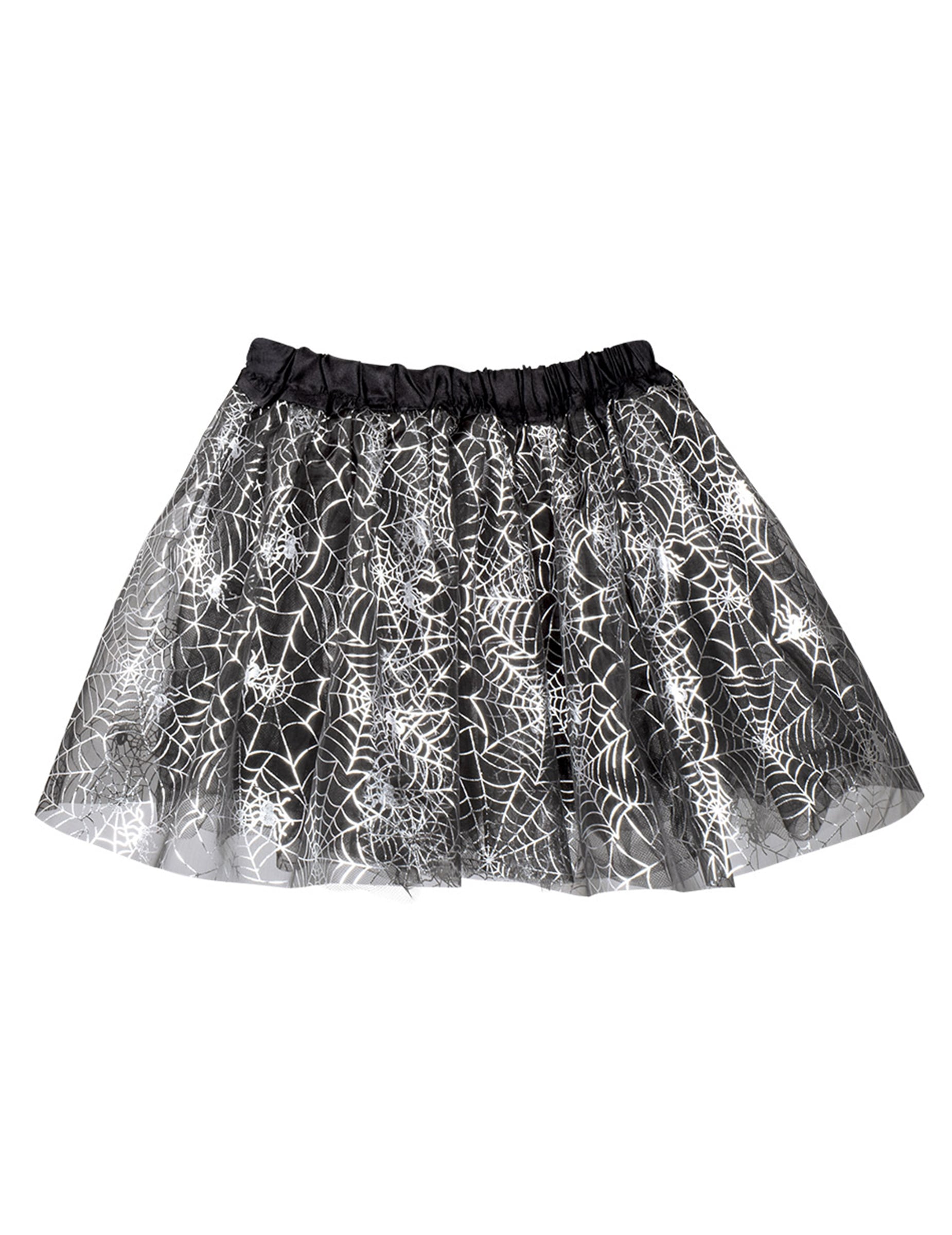 Vue d'ensemble du tutu toiles d'araignées Halloween pour femme