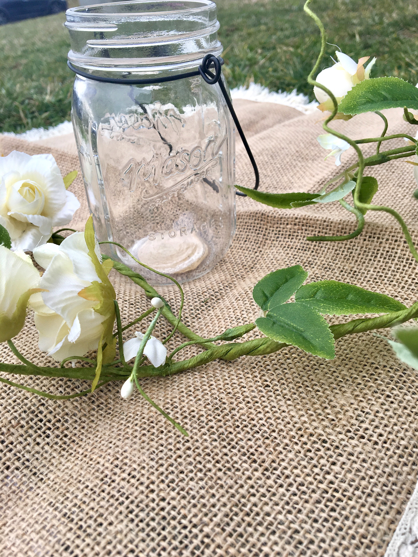 Mason Jar Mason váza 13 cm