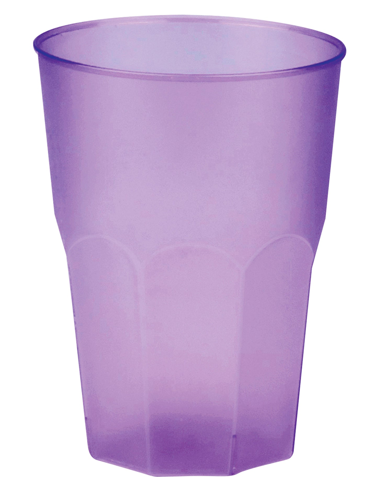 Jeges hatású lila koktélospohár 42 cl