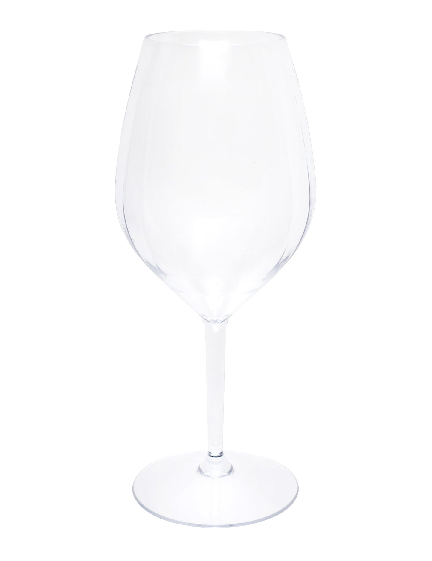 Verres à pied incassables pour réception transparents