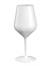 Fehér talpas borospohár 47 cl