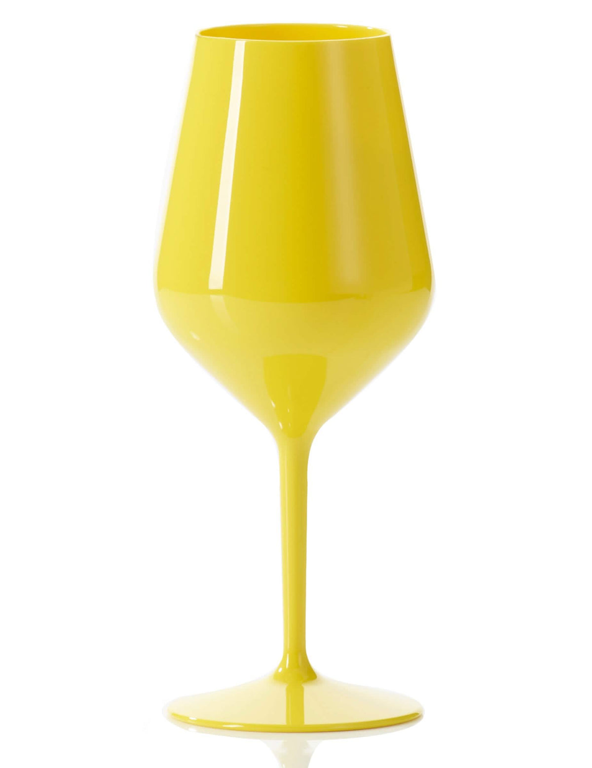 Sárga talpas borospohár 47 cl