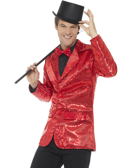 Piros disco dzseki luxus emberrel
