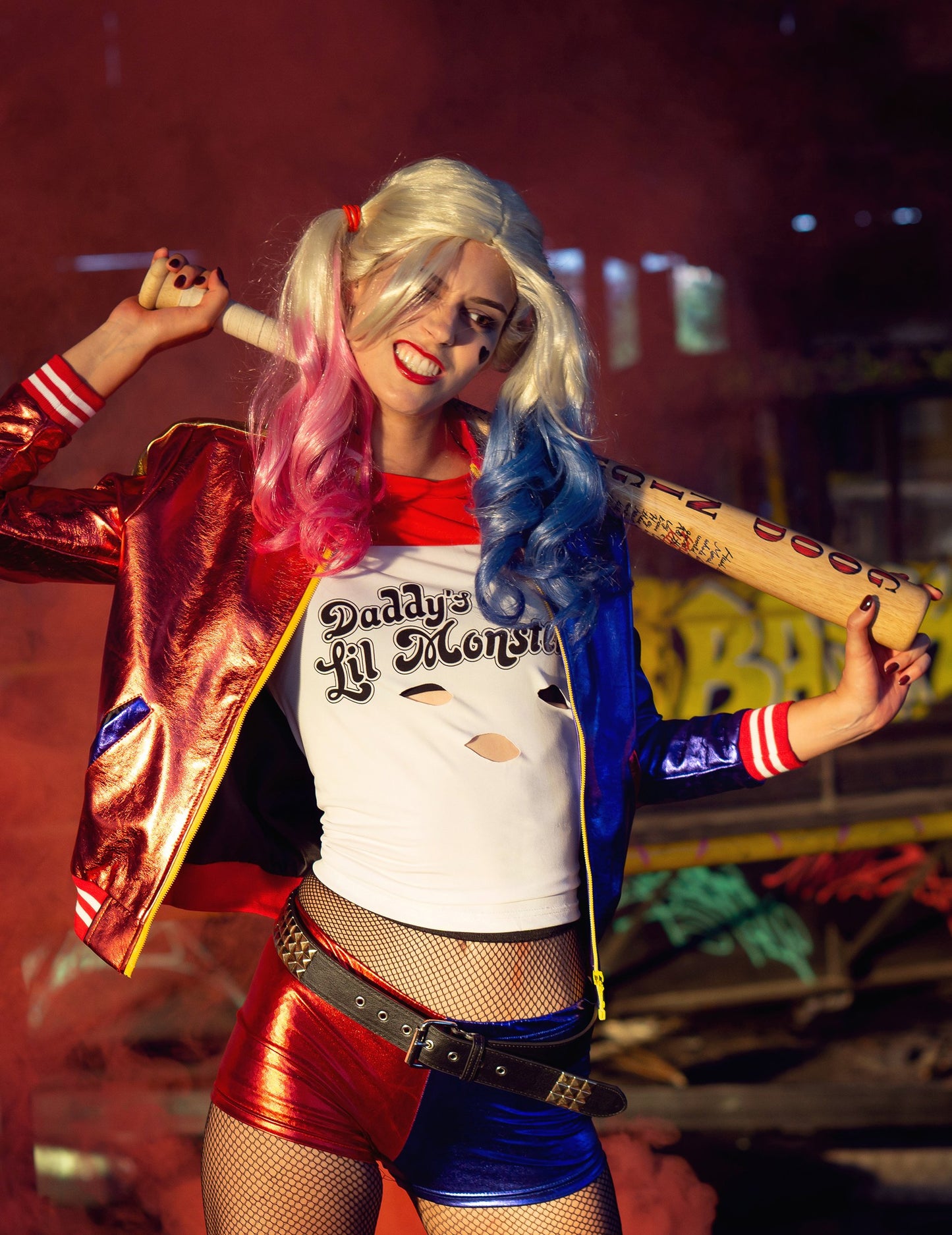 Integrált kabát és póló Harley Quinn öngyilkos csapat nő