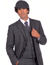 Veste gangster années 20 grise homme