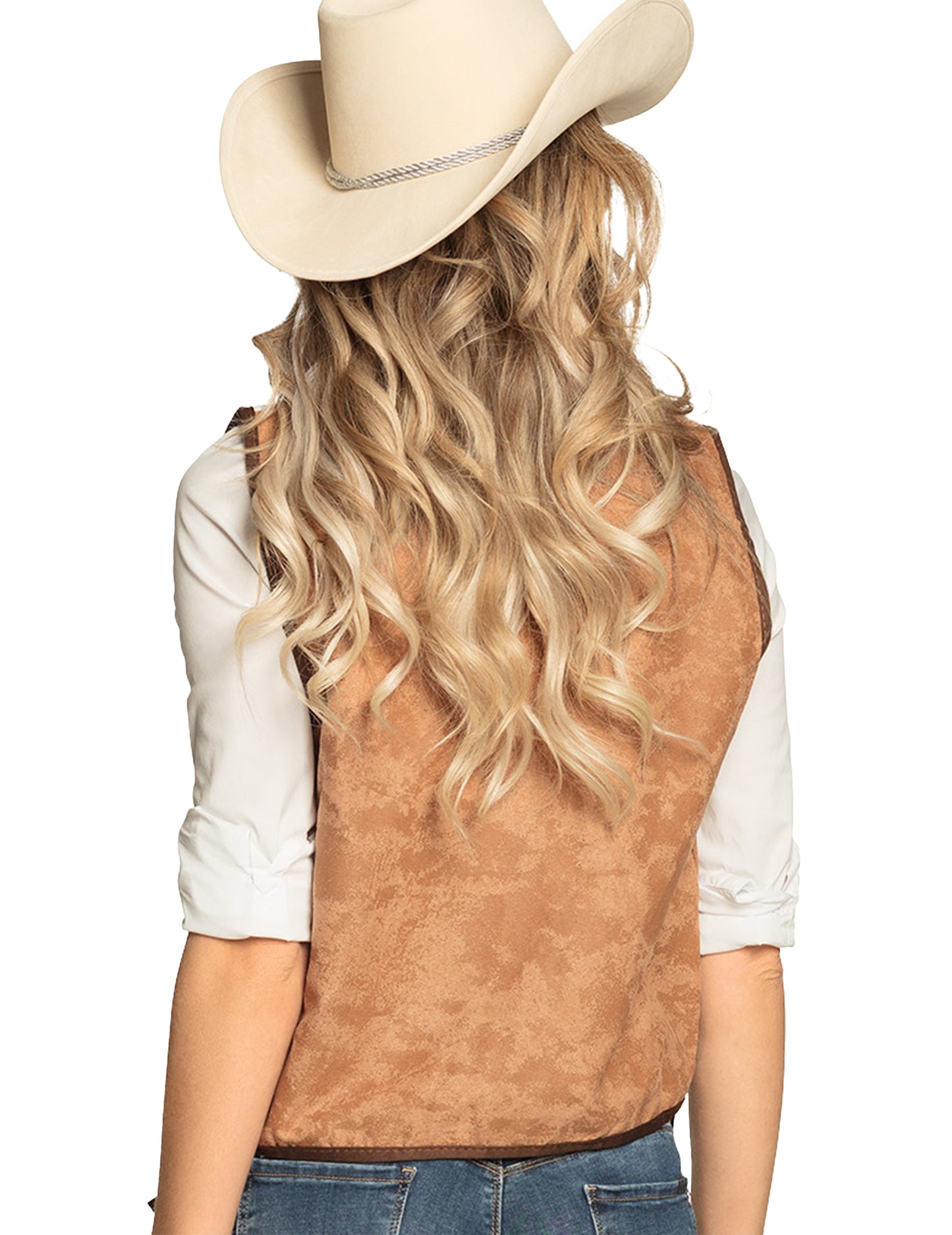 Clear Brown Western Woman kabát